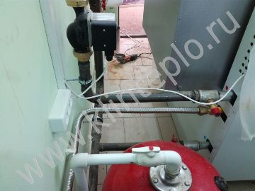 Монтаж газового котла в  частном доме в Дмитрове - фото