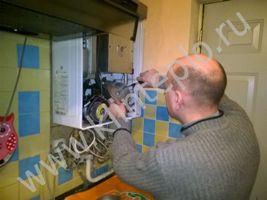 Обслуживание газового котла в Клину и Солнечногорске - фото